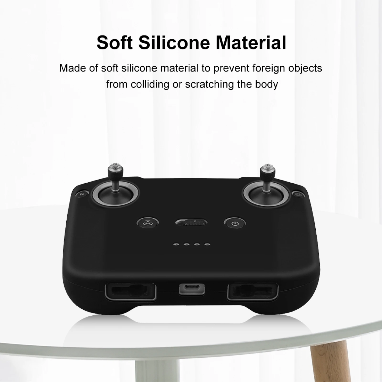 PULUZ Shockproof Anti-scratch Silicone Case For DJI Mini 3 / 3 Pro Mavic 3  Air 2S  Mini 2 RC-N2 RC-N1 Remote Control