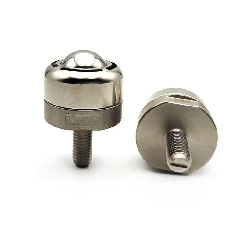 ZBCS20 150 120 Milled Screw Mounting Waste Discharge Holes Slit Ball Transfers