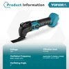 Electric Oscillating Multi-Tools Brushless Variable Speed Renovator DIY home improvement Power Tool For Makita 18V Battery 2