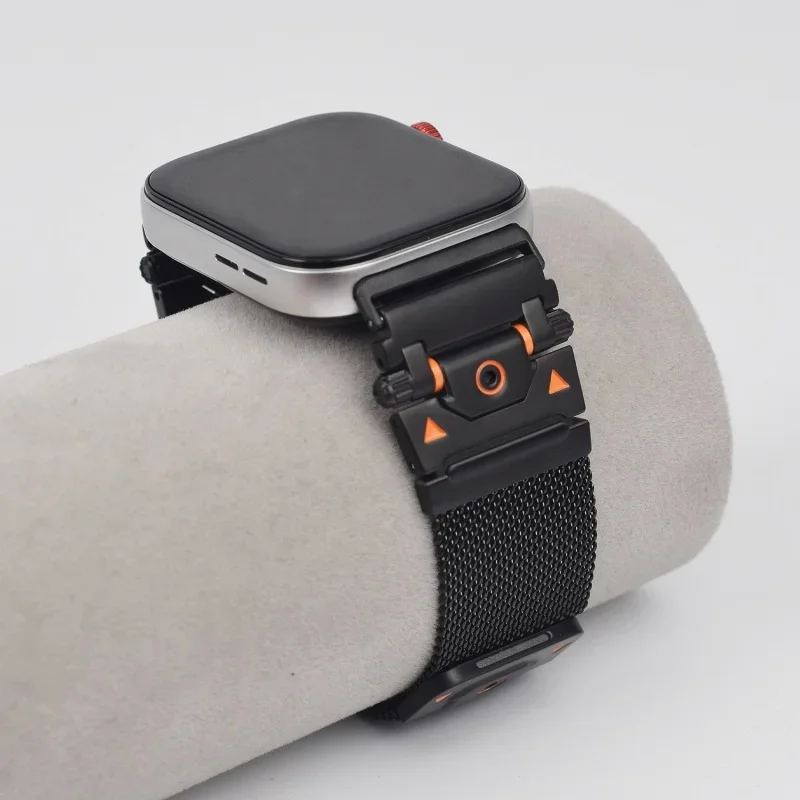Magnetic Milanese Metal Watch Strap - Smartwatch Accessory
