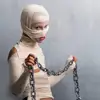2 Pcs Simulation Chain Fake Links Prop Halloween Decor Props Cosplay Plastic Outdoor Costume 5