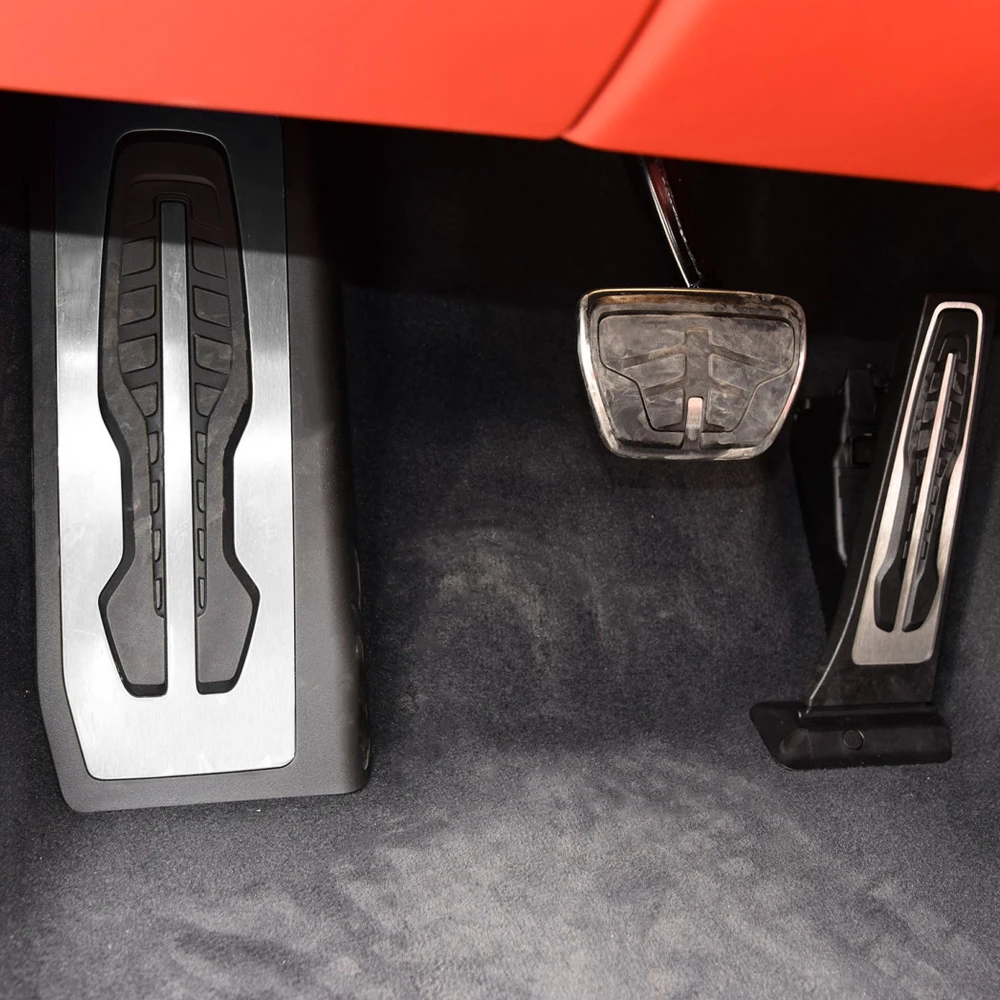Car Pedals Pedal Cover Accessories for BMW 7 Series 740i 750i 750Li G11 G12 LHD Gas Fuel Brake Pedal Non-Slip Foot Rest Pad