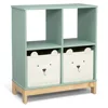 Children's Bookcases, babyGap by Brannan Bear Bookcase with Bins, Sage Green 6