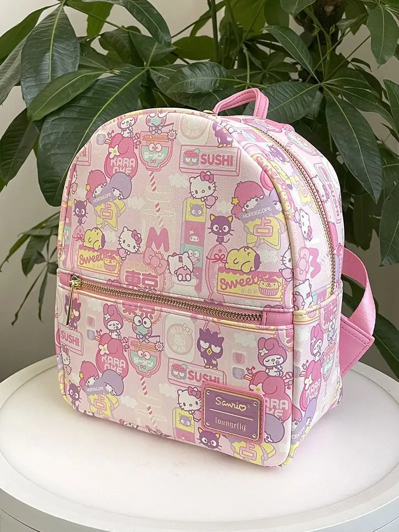 Popular Disney Film And Television Peripheral School Bag Pu Leather Cute Mini Portable Leisure Travel Bag Unisex Backpack Gift 5