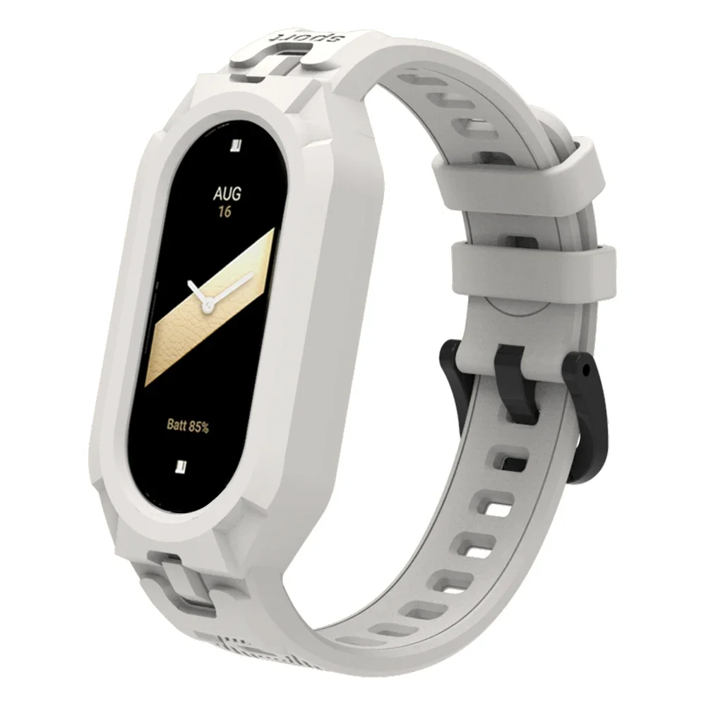 Silicone Wristband Replacement Strap for Mi Band 9 - Soft TPU Bracelet