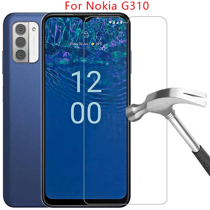 Custodia Per Nokia G310 Cover Proteggi Schermo In Vetro Temperato Su Nokiag310 G 310 310G Custodia Protettiva Per Telefono Coque 6.56 Noki