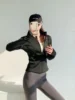 67416-109962.jpg slim fit long sleeves jacket full-zipper fleece warm winter thick coat outer wear women gym fitness yoga tops