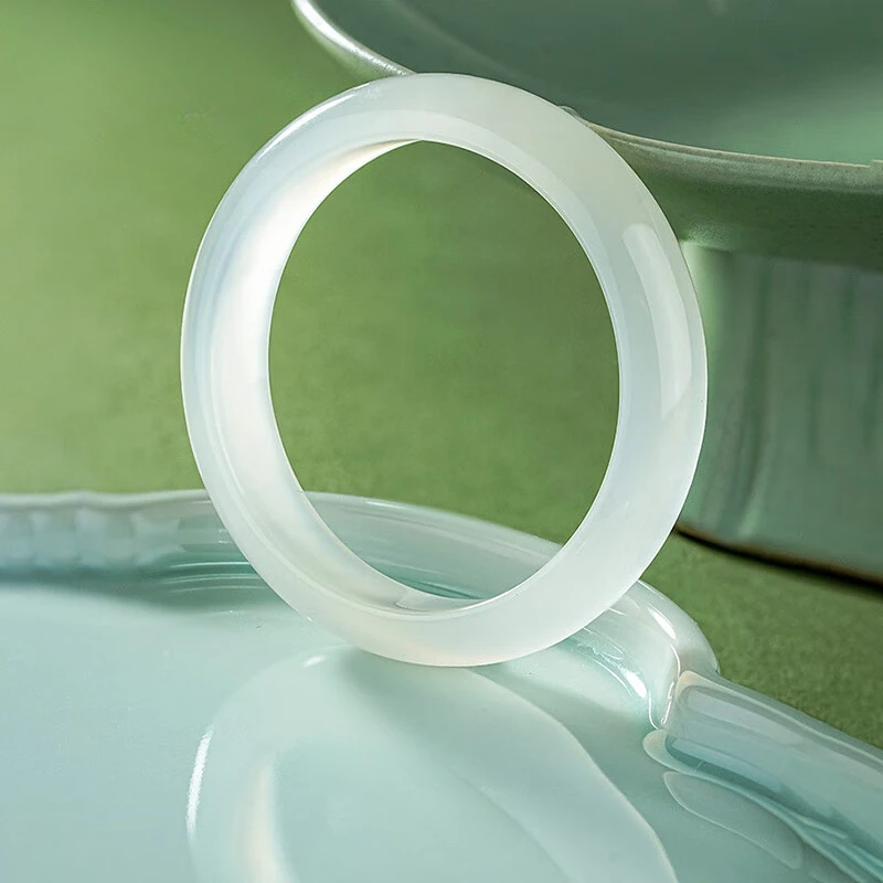 

Ледяной Агат, личи, замороженный нефритовый браслет, браслет из халцедона для мамы