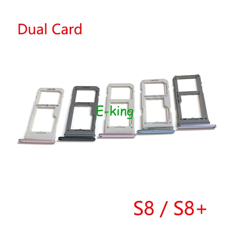 10PCS For Samsung Galaxy S8 S9 S10 Plus S10e Sim Card Slot Tray Holder Sim Card Reader Socket sim card reader