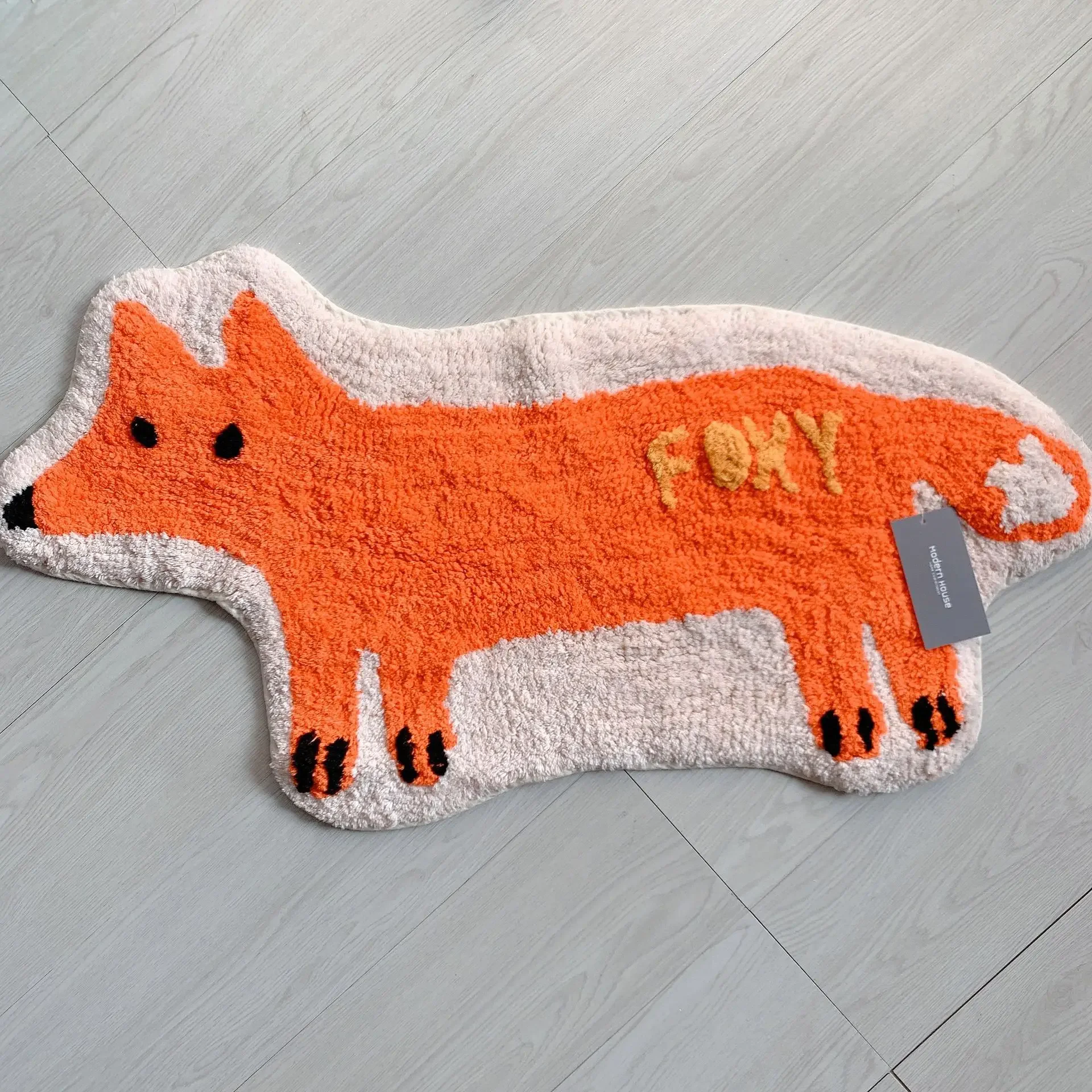

Cotton Children's Room Floor Mat Cartoon Animal rug