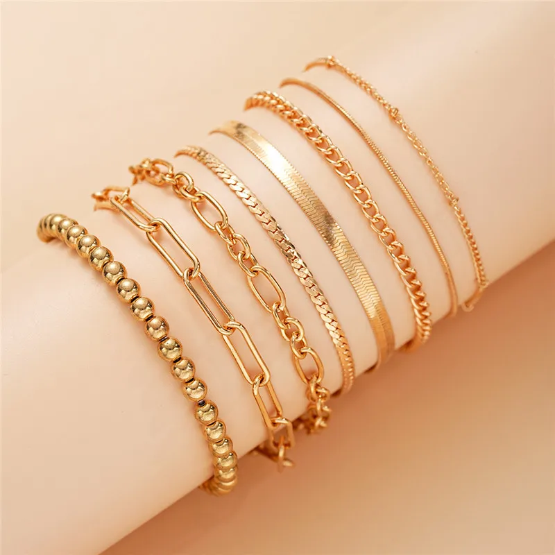 関税/送料込み【twistedpendant】シンキューバチェーンリング18k Cuban Chain Twisted Rope Chian Bracelet for Men and Women
