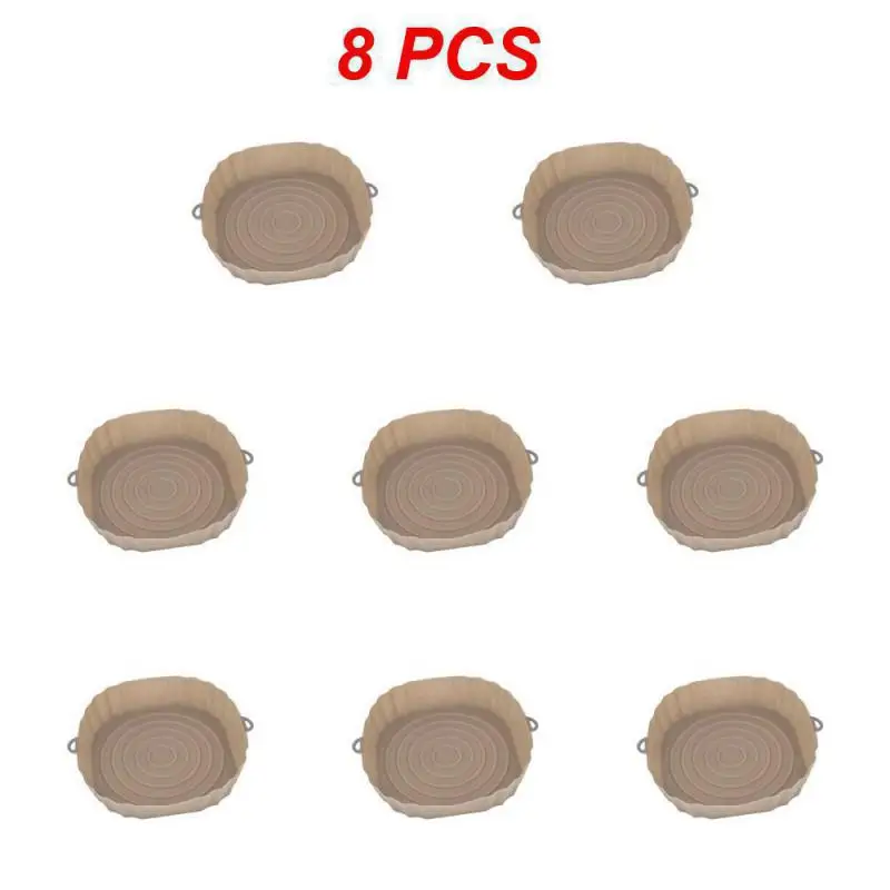 Brown 8pcs