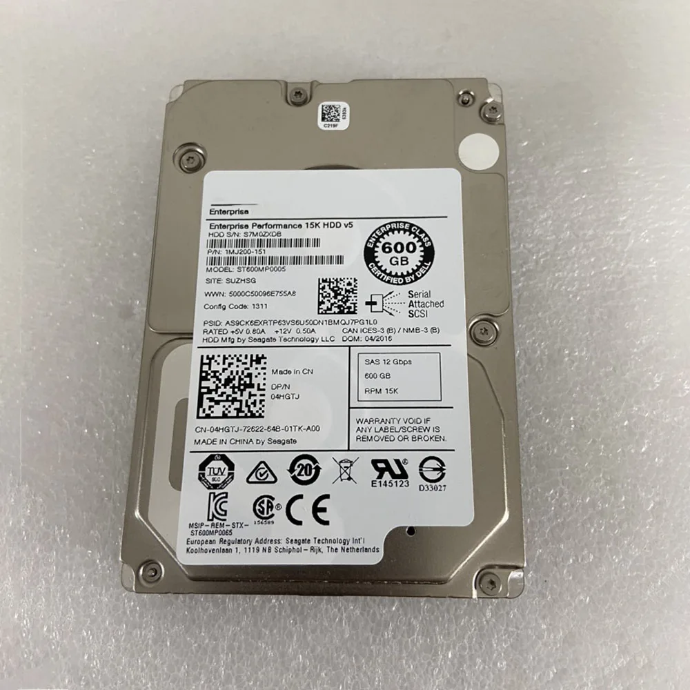 DELL ST600MP005 600G 600 15K 12GB SAS 04HGTJ 4HGTJ  ϵ ũ 2.5 Gb