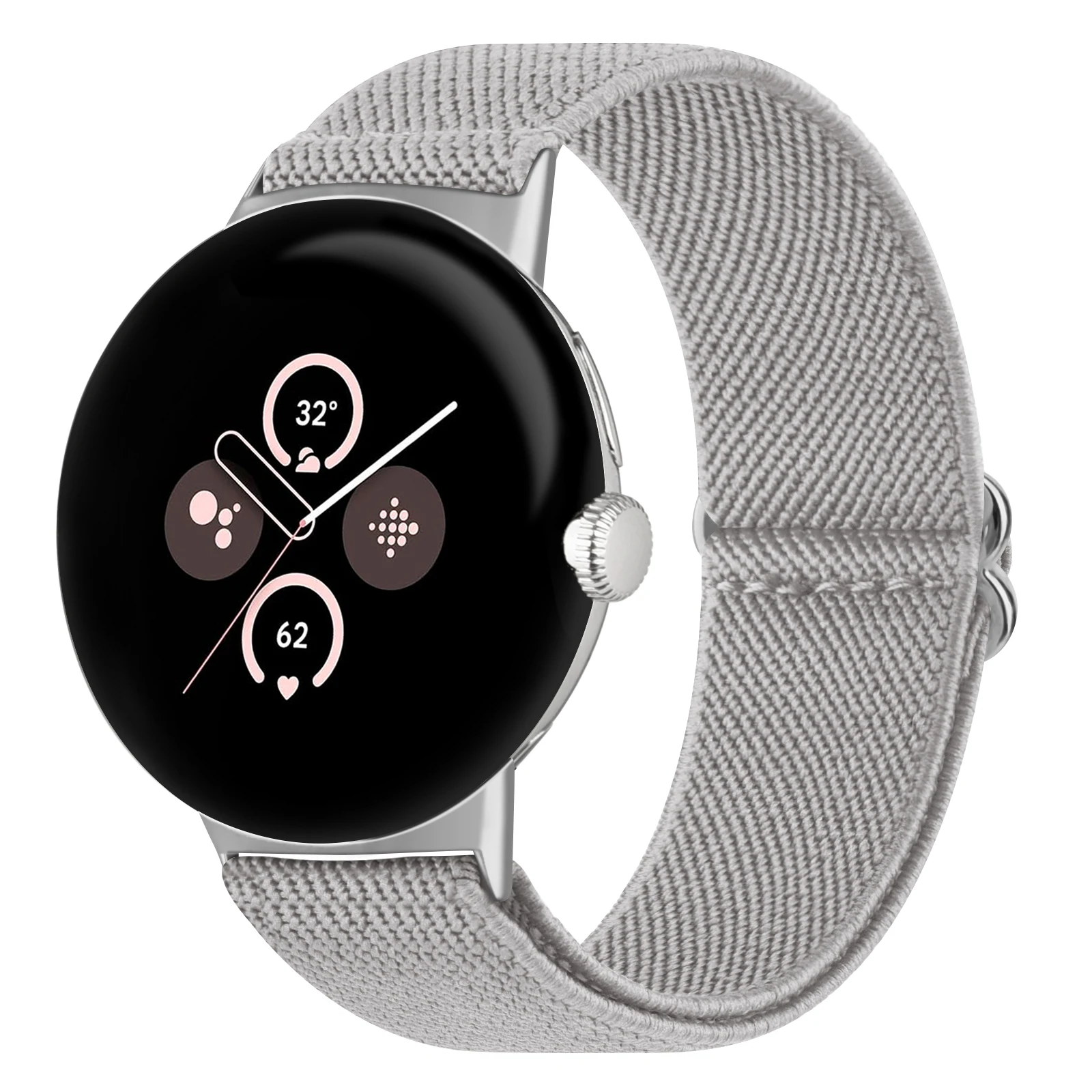Enhanced Elastic Nylon Watch Strap: Adjustable Replacement Wristband Bracelet