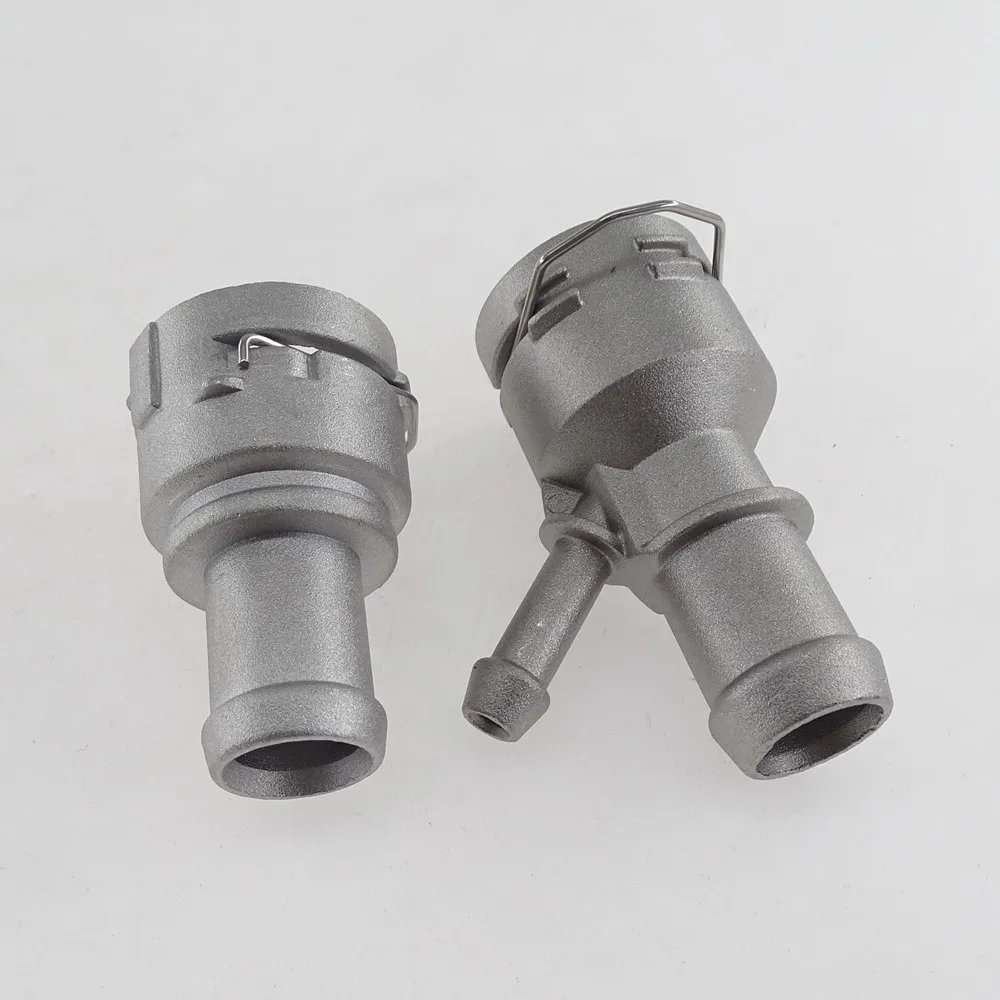 Coolant Heater Hose Connector Flange Kit for TT A3 Q3 Golf Jetta Passat Eos CC 1K0122291 3B0122291B