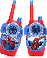 Cartoon Spider Kids Wireless Walkie Talkie - 2 Pieces Indoor and Outdoor Spider Toys, Ideal Gift Choice for Boys and Girls 2