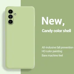 Premium Liquid Silicone Phone Case - Smooth & Durable Protective Cover - A37 5G (Green)