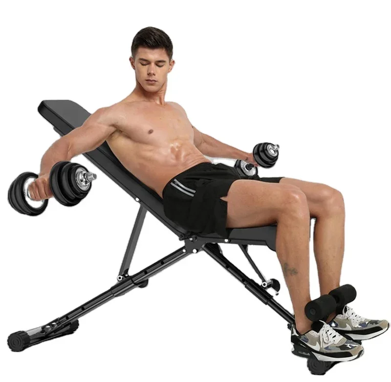 Multifunction Fitness Gym Equipment Exercise Commercial Sit Up Bench Adjustable Gym Bench