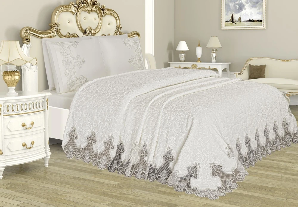Dowries Blanket Set Dubai CreamBedspread AliExpress