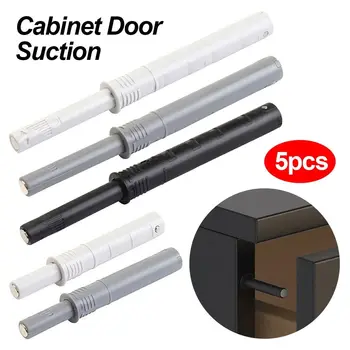 5Pcs Furniture Door Stopper Soft Quiet Close Closer Concealed Cabinet Rebounder Dampers Buffers for Kitchen Cabinet Drawer 1