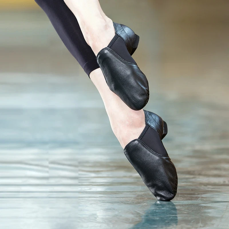 Stretch Women Men Ballet Shoes Genuine Leather Jazz Yoga Dance Shoes Slip-on Teachers Dance Sneakers Hiphop Excercise dance shoes
