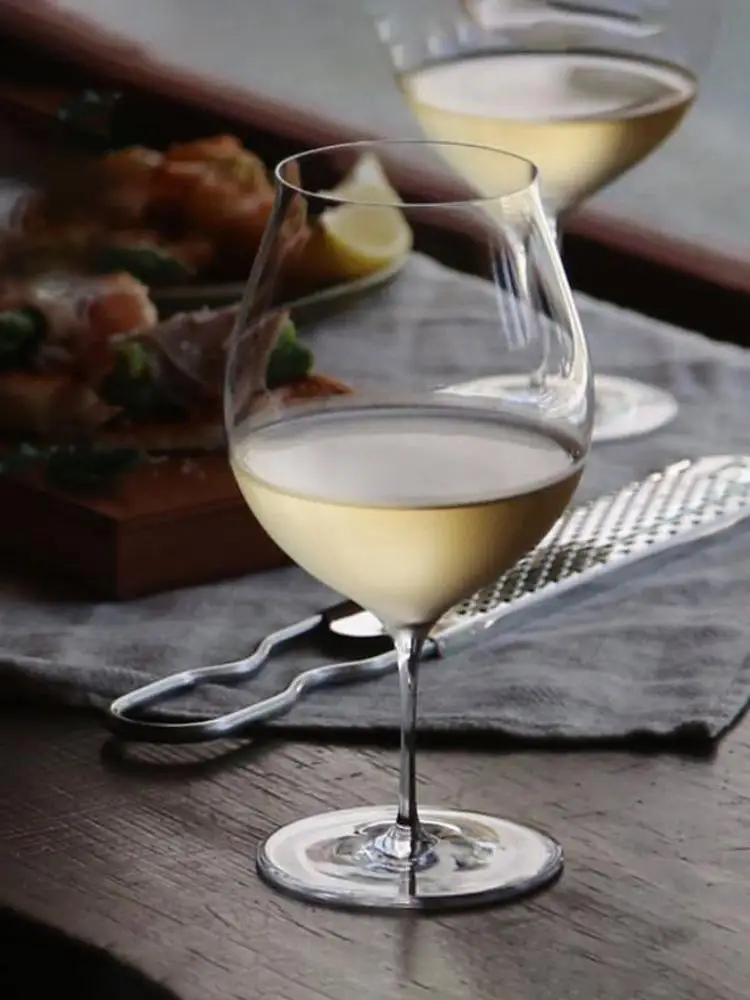 430ML Japanese Kimura Tulip Goblet Ultrathin Crystal Wine Glass Handmade Ultra Thin Aperitif Sparkling Wine Glass Soda Drink Cup