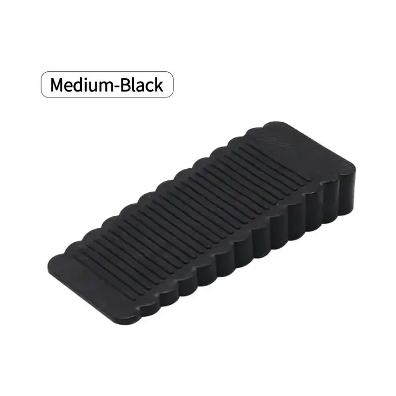 

1Pcs Safety Silicone Door Stop Block Wedge Doorstops Door Handle Stopper Home Office Door Rear Retainer Anti-collision Stop