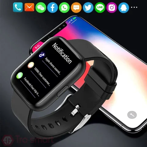 

New Smart Watch Women Men Smartwatch Electronics Smart Clock For Android IOS Fitness Tracker Sport Smart-watch Trosmart Brand