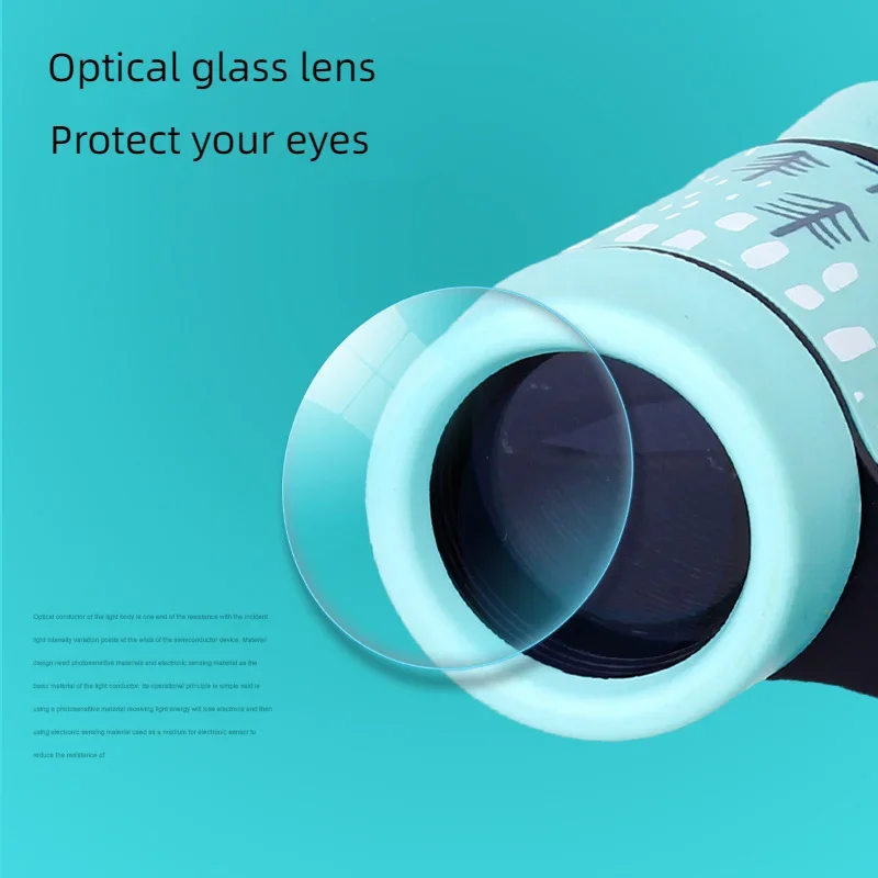 Children's Binoculars High Magnification High-definition Toys Science and Education, Educational Cartoon Outdoor 4X30 2