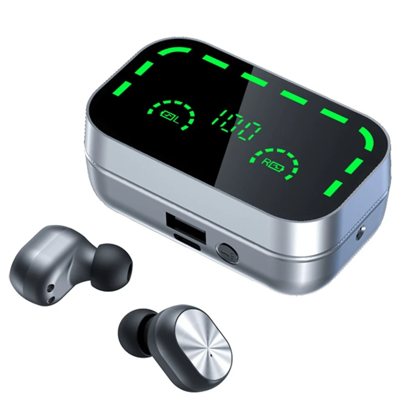 

YD05 Hifi Стерео шумоподавление Гарнитура TWS 5,3 умный цифровой дисплей Внутриканальные наушники Hifi Стерео шумоподавление наушники