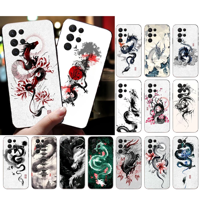 

Dragon Painting Phone Case For Samsung A35 A55 A54 A15 A25 A05s A05 A22 A24 A52 A33 A34 M34 M14 M54 M23