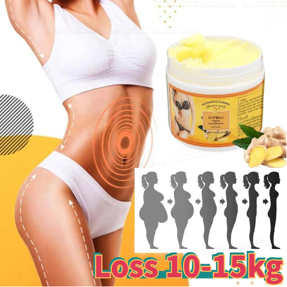Ginger massage cream Body slimming fat burner weight loss products anti cellulite beauty health abdominal women Hot Dropshipping
