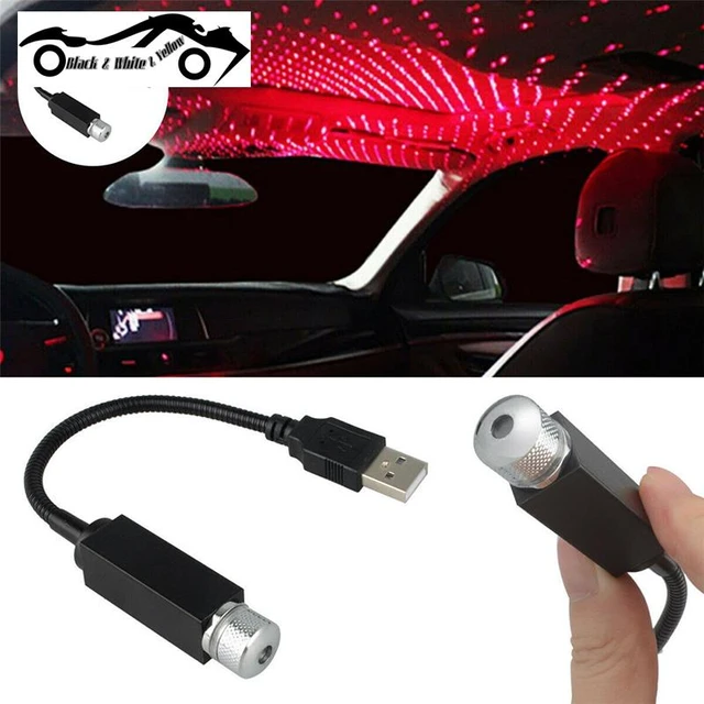 LED Car Roof Star Night Light Projector Atmosphere Galaxy Lamp USB  Decorative Adjustable For Auto Roof Room Ceiling Decoration - AliExpress