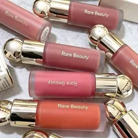 Fashion Rare Beauty Blush liquide, rouge à lèvres, blush pour les joues, gloss lèvres hydratant, waterproof, effet lissant et repulpant 2