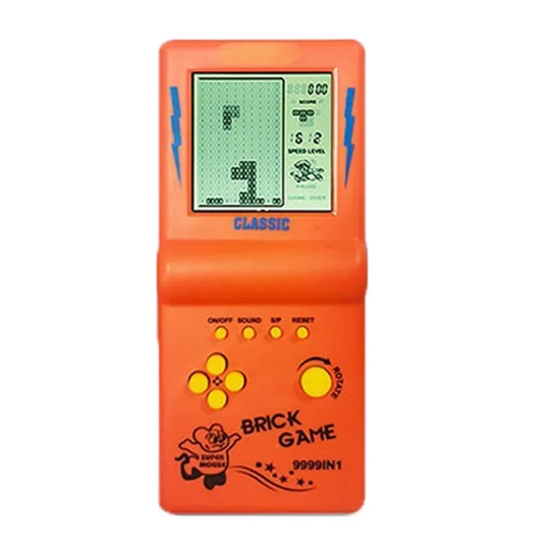 Handheld Game Console Portable Classic Game Console BRICK GAME Handheld Players Nostalgic Educational Toys Pocket Elderly Childhood Boy Gift