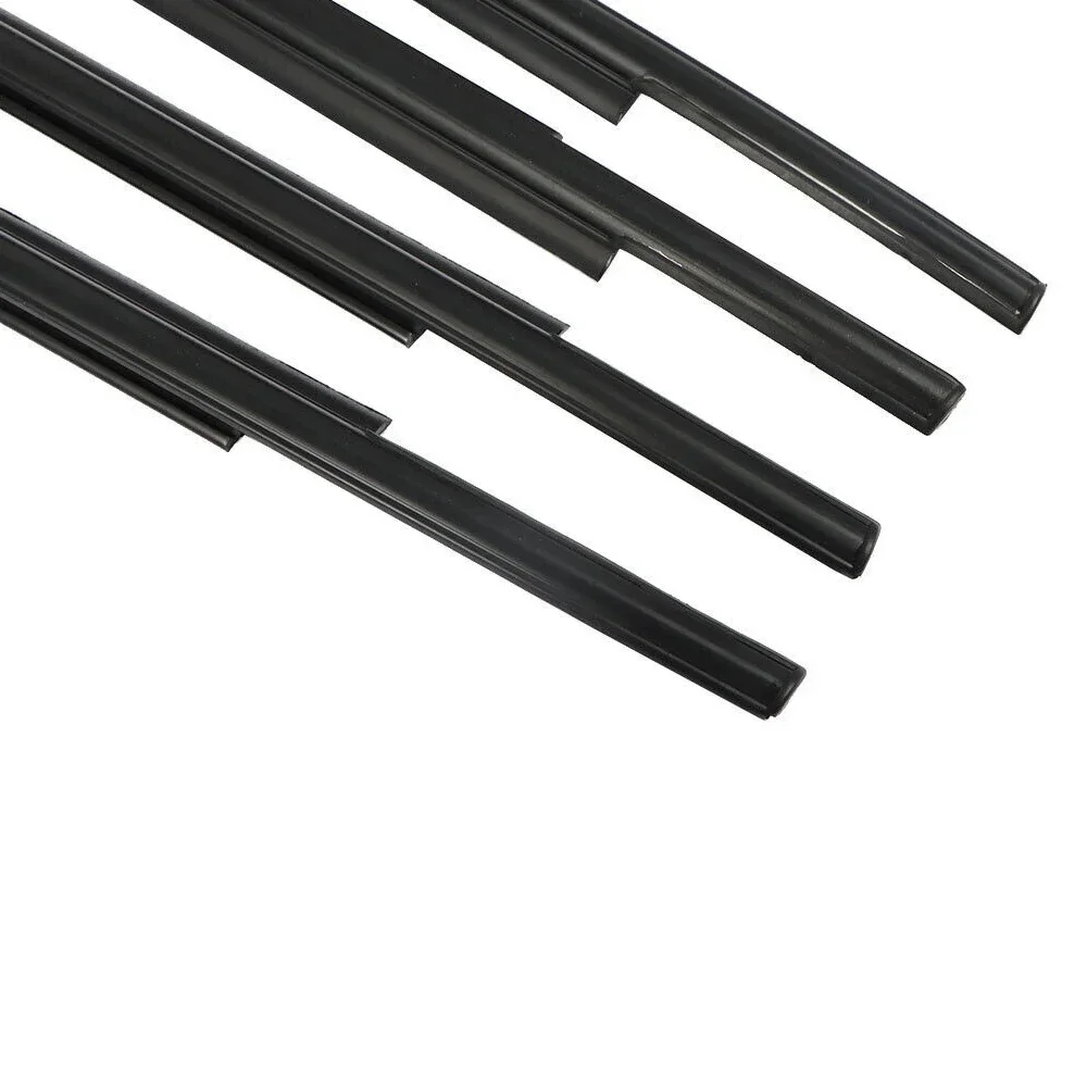 For Toyota Sequoia 2000- Side Door Window Glass Weatherstrip Rubber Belt Moulding Trim Sealing Exterior Weather Stripers