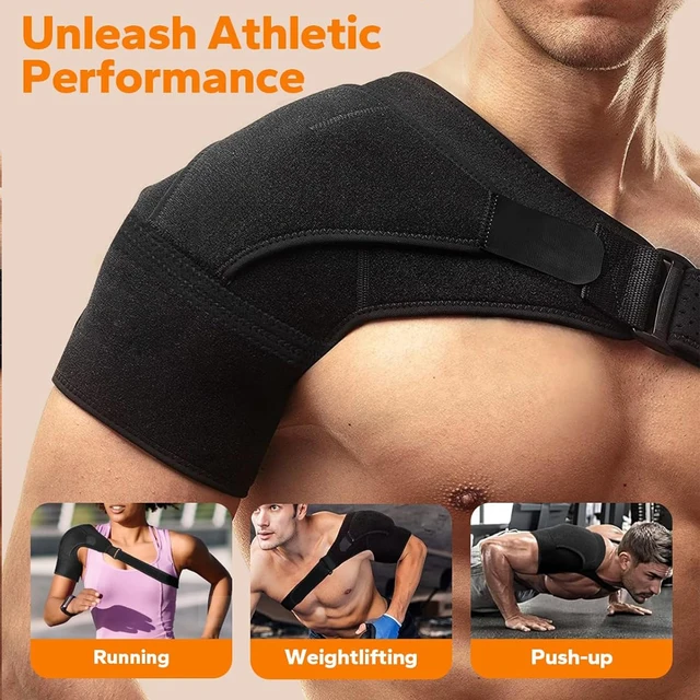 Recovery Shoulder Brace for Men and Women, Shoulder Support Sleeve for Torn Rotator Cuff, AC Joint Relief and Shoulder Stability 2