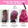 Multi Color Hair Dye Comb Set Fashion Makeup Toy Kits Disposable Hair Dyeing Comb Toys For Girl Hairdressing Combs 5