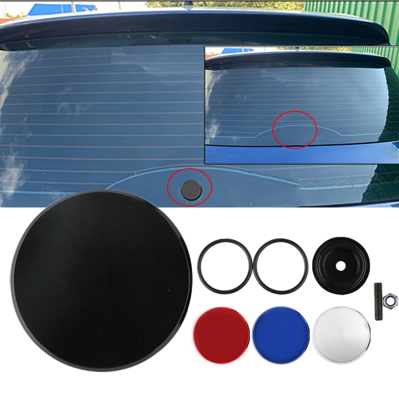 CarAccessoriesAluminumCarRearWiperDeleteKitPlugCapUniversalForHondaAcuraIntegra