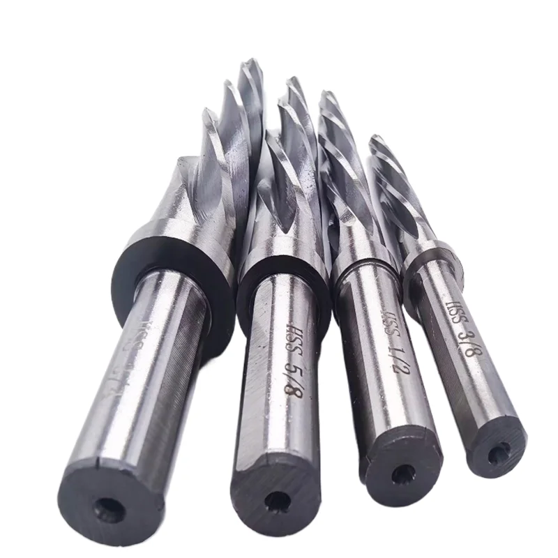 HSS Reamer HSS American spiral groove taper reamer 3/8 7/16 1/2 9/16 5/8 3/4 7/8 1 inch automotive reamer for hole expansion and deburring