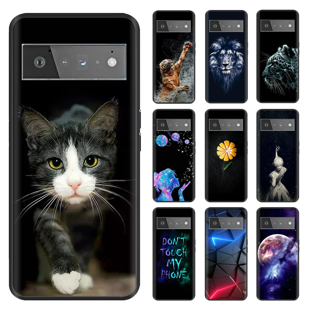 Per Google Pixel 6A Custodia Pixel 6 Pro 6A Custodia Morbida In Silicone Antiurto Per Google Pixel 7 Pixel7 Pro Custodie Fundas