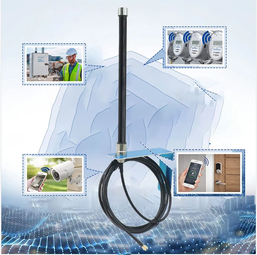 5G 4G Lte 3G GSM 2.4G 5.8G 433Mhz Lora Helium Hotspot Miner FRP Omni WiFi Outdoor Waterproof Aerial AP Fiberglass Antenna wifi antenna,lora antenna,lte antenna,outdoor antenna