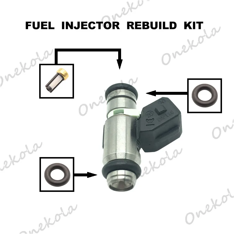 

Fuel Injector repair kit Orings Filters for IWP116 0280158169 Fiat Doblo Palio Panda Punto Lancia IWP095
