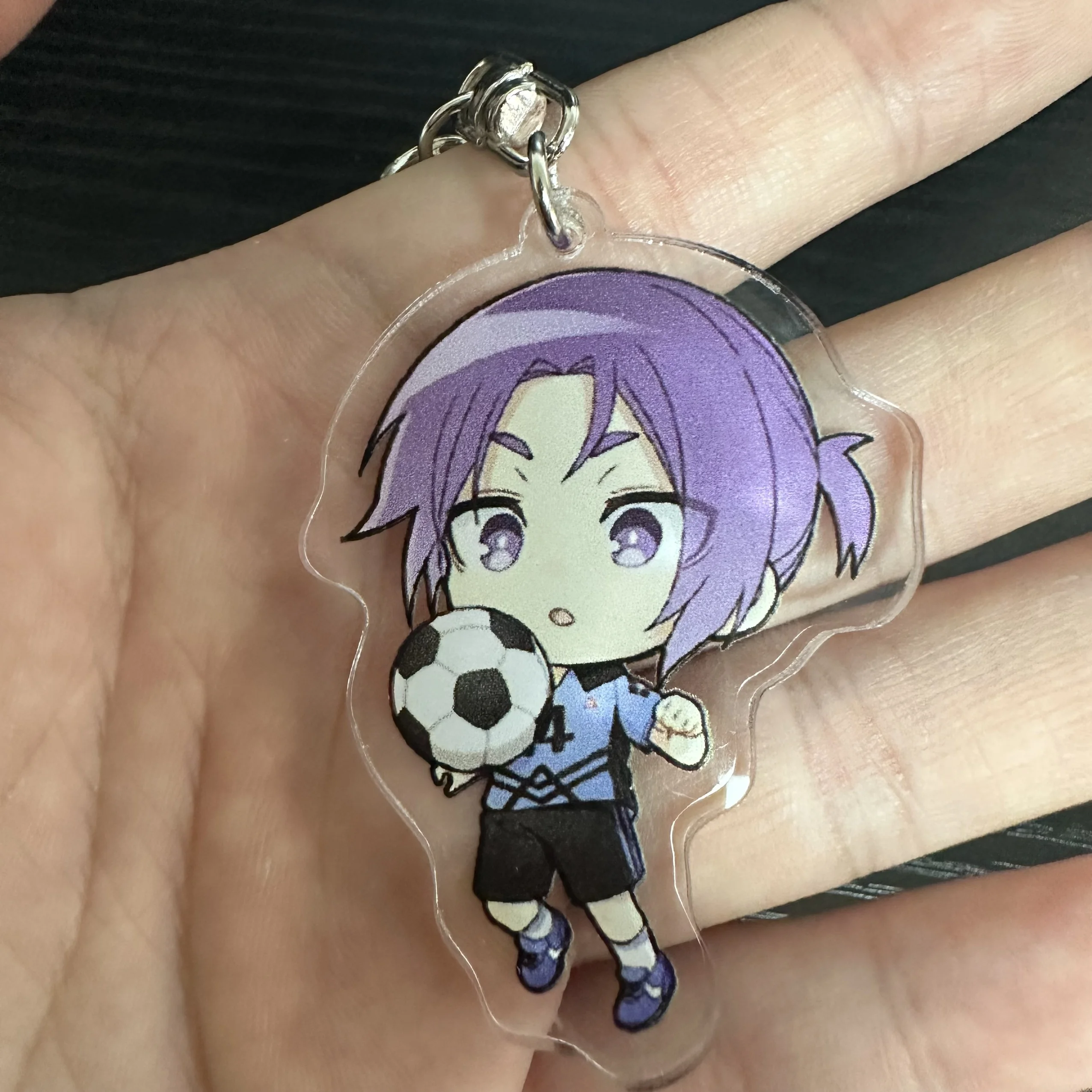 Anime Blue Lock Meguru Bachira Yoichi Isagi Hyoma Chigiri Seishiro Nagi  Keychain Doll Acrylic Keyring Pendant For Gift - Action Figures - AliExpress