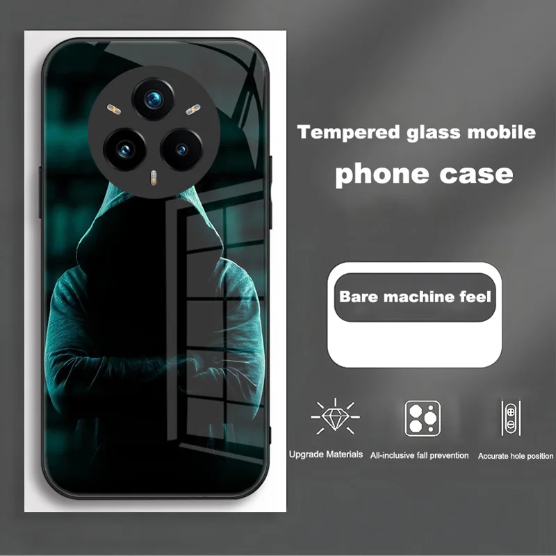 Luxury Tempered Glass Phone Case with Premium Shell Design