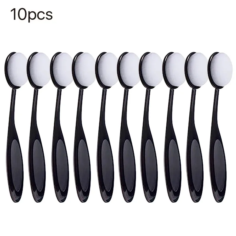 Blending Brush 10pcs Smooth Blending Brushes Drawing Painting Brushes Flat Kit for DIY Scrapbooking Cards Making Ink Application Tools
