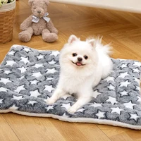 Multi-model pet flannel sleeping mat kennel mat blanket pet warm mat suitable for large medium and small pets 1