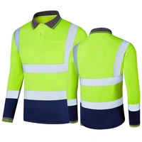 High Visibility Safety Long Sleeve Shirt