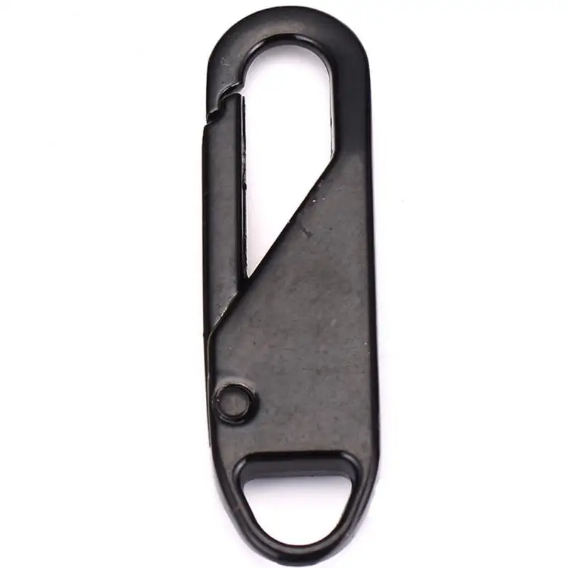Creative Tool-free Detachable Zipper Head Luggage School Bag Jacket Clothes Metal Zipper Pendant Pull Tab DIY Sewing Supplies