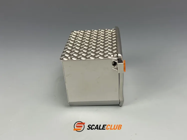 SCALECLUB 1/14 v8 Metall-Auspuff aus Edelstahl für Tamiya Schwerlasttraktor – Detail 5